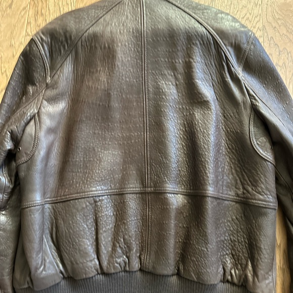 Marc Jacob New York Leather w/ Shearling Collar - Picture 12 of 16